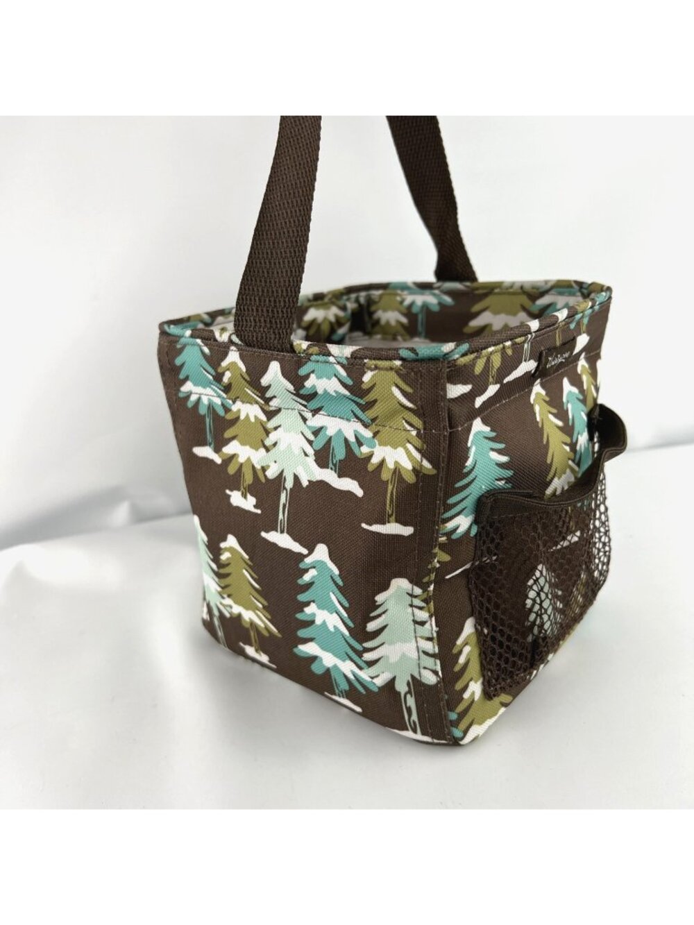 Thirty One Littles Carry-All Mini Caddy Bag Forest Winter Wonderland Snow Trees